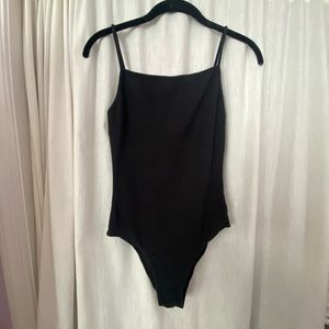 Billabong Black Bodysuit with open back